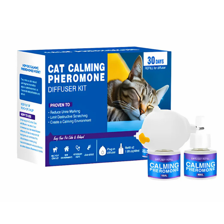 Difusor de Feromônios Calmante para Gatos Bigodinhos