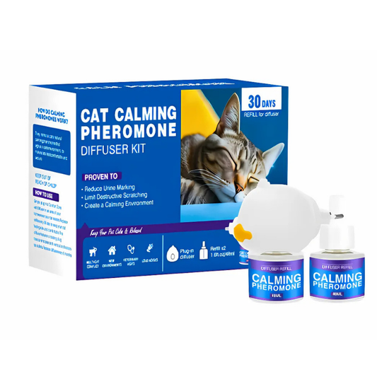 Difusor de Feromônios Calmante para Gatos Bigodinhos